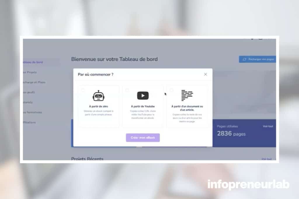 SonicBook avis : étape 1